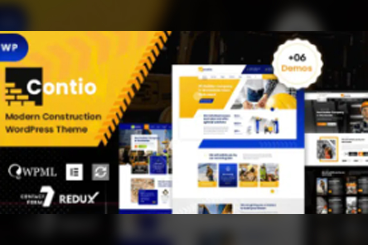 Contio – Construction WordPress Theme v1.1.4