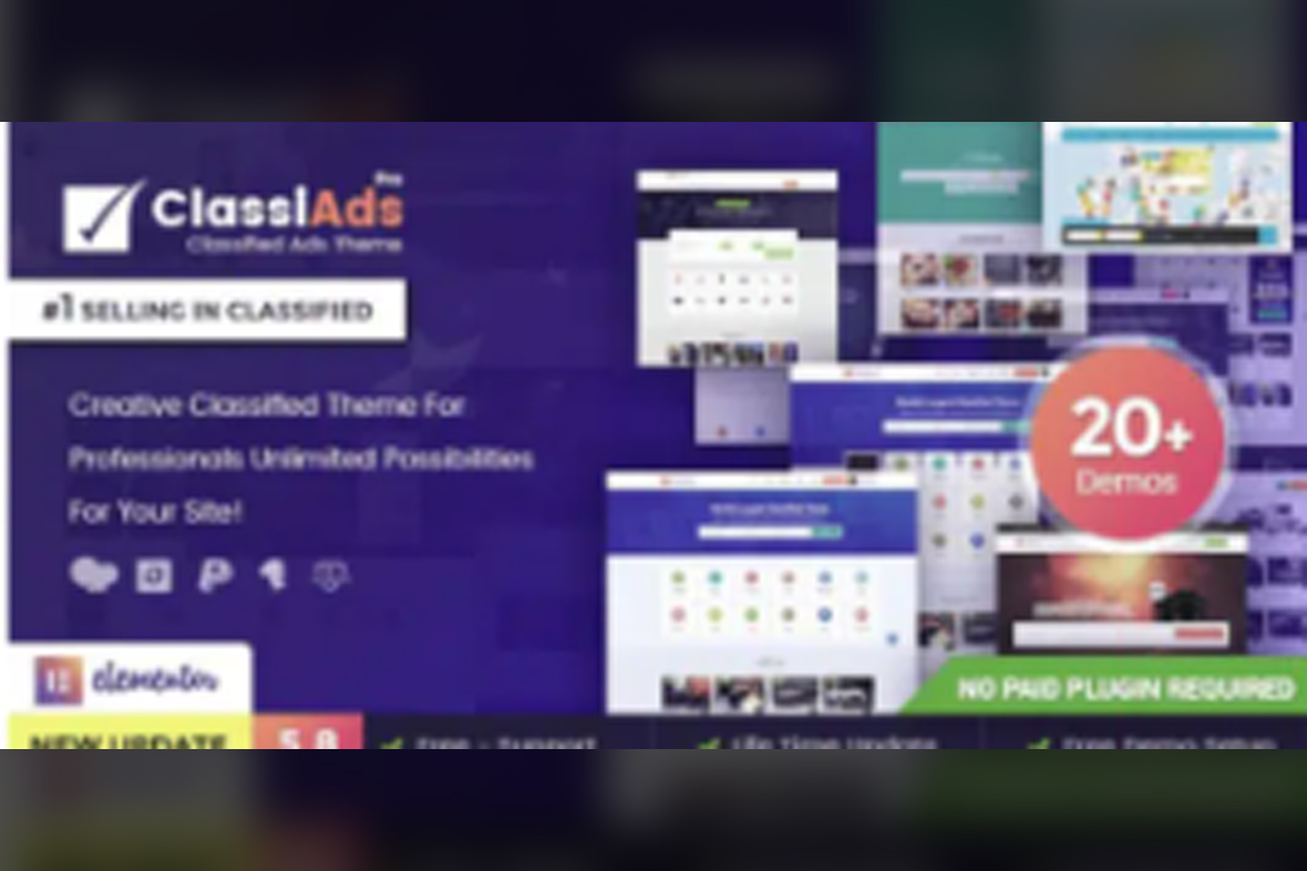 Classiads – Classified Ads WordPress Theme v6.2.1