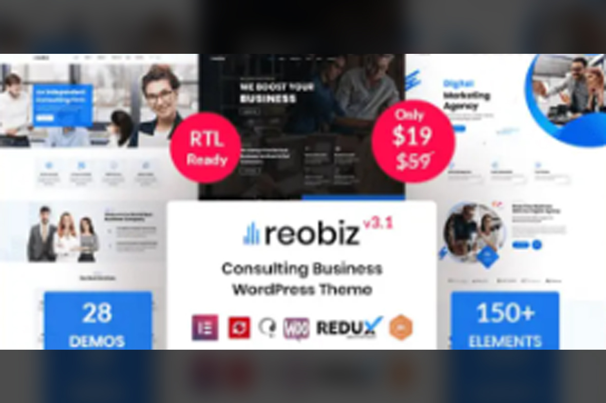 Reobiz Consulting Business WordPress Theme v5.2.6