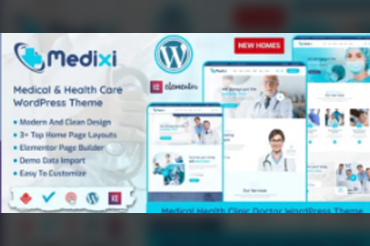 Medixi – Doctor and Medical Care WordPress Theme v1.2.2