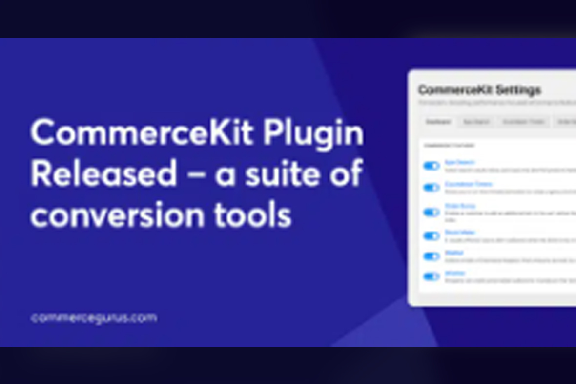 CommerceGurus CommerceKit Plugin v2.4.2