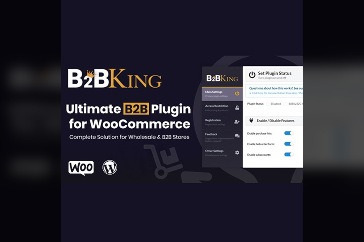 B2BKing – The Ultimate WooCommerce B2B & Wholesale Plugin v5.4.00