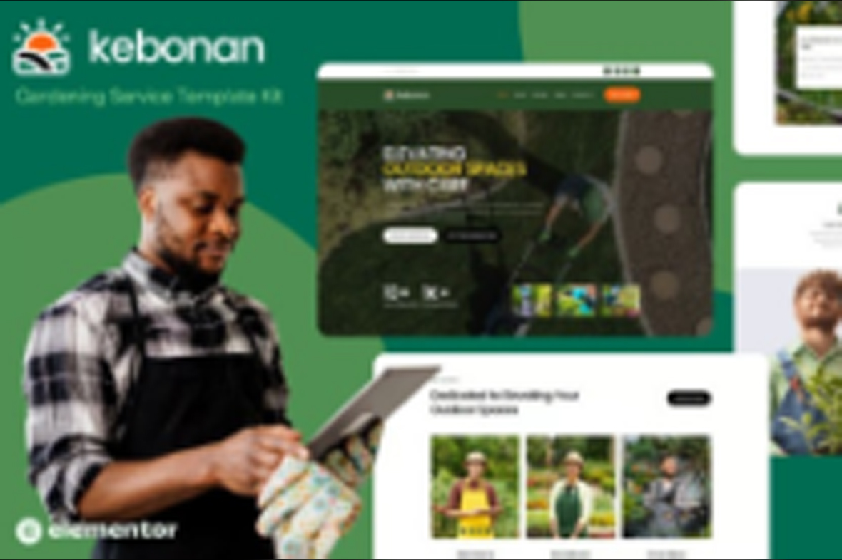 Kebonan – Landscape and Gardening Service Elementor Template Kit May 24, 2025
