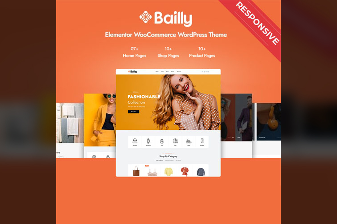 Bailly – Elementor WooCommerce WordPress Theme v1.4.1