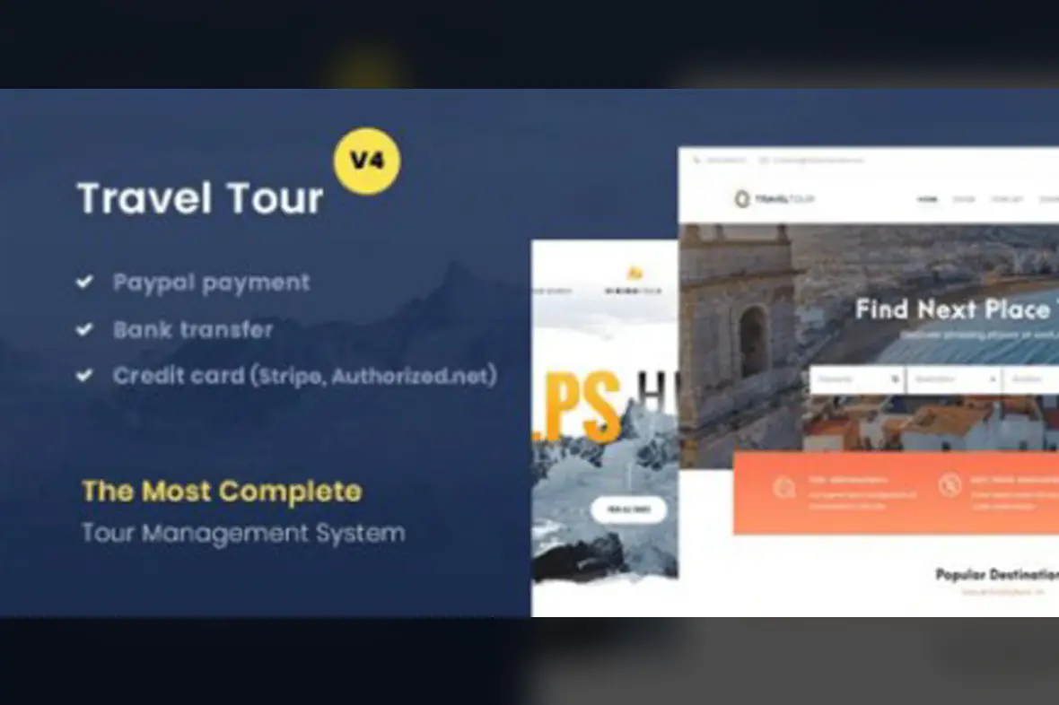 Travel Tour – Tour Booking, Travel Booking WordPress v5.2.6