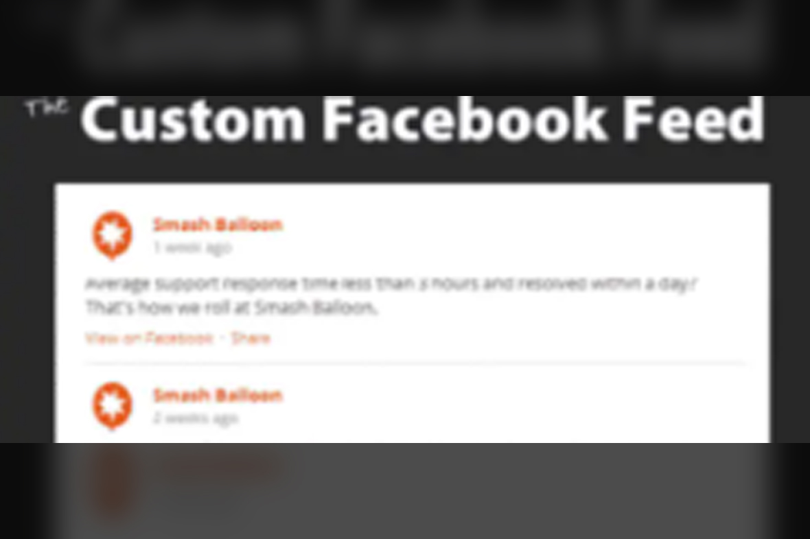 Custom Facebook Feed Pro By Smash Balloon v4.7.3