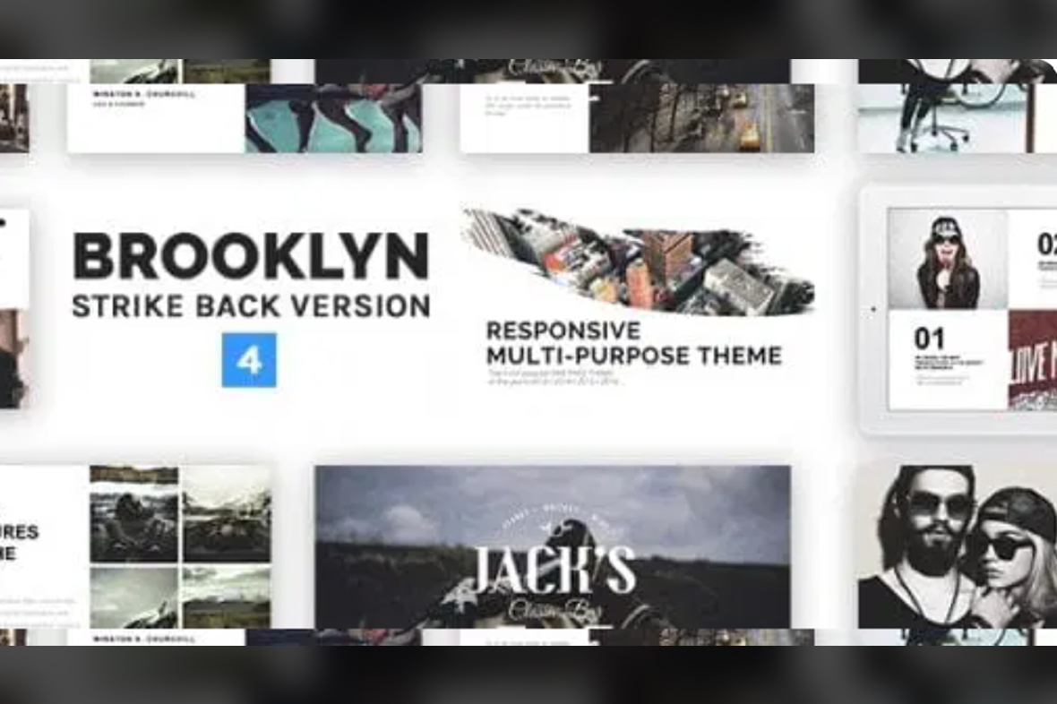 Brooklyn – Creative Multipurpose Responsive WordPress Theme v4.9.9.3