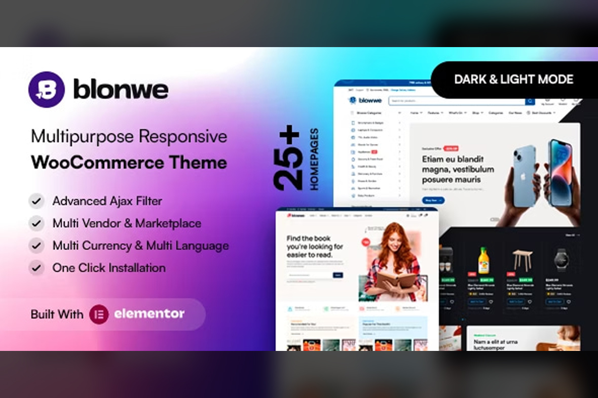 Blonwe Theme – Multipurpose WooCommerce Theme v1.2.2