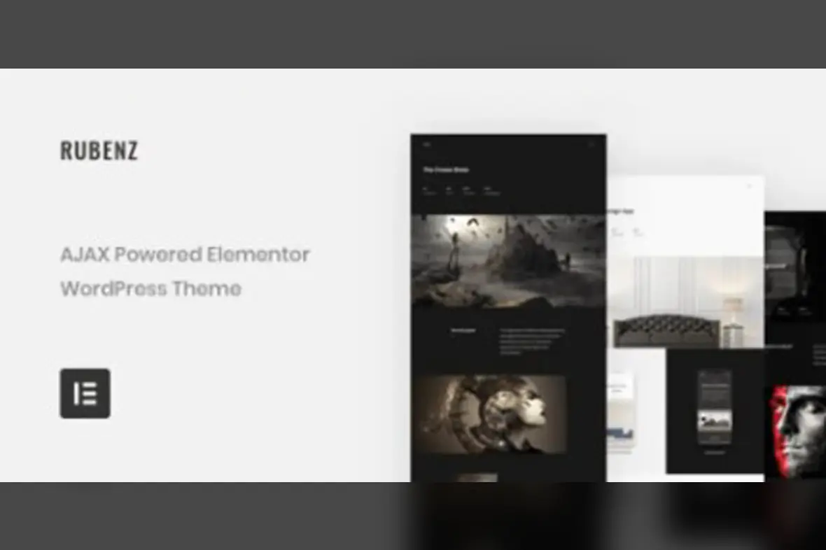 Rubenz Creative Portfolio AJAX Theme