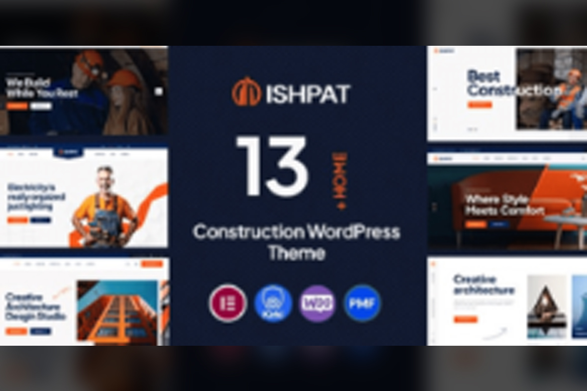 Ishpat – Construction WordPress Theme v1.0.5