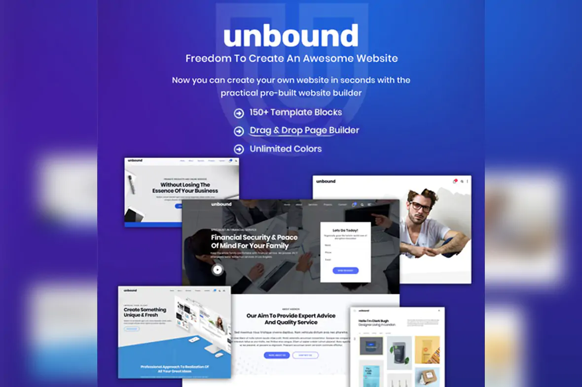 Unbound – Business Agency Multipurpose Theme