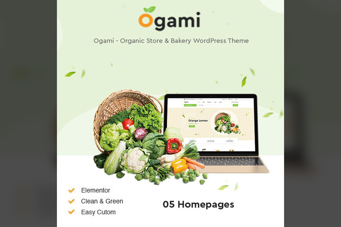 Ogami – Organic Store WordPress Theme v1.61