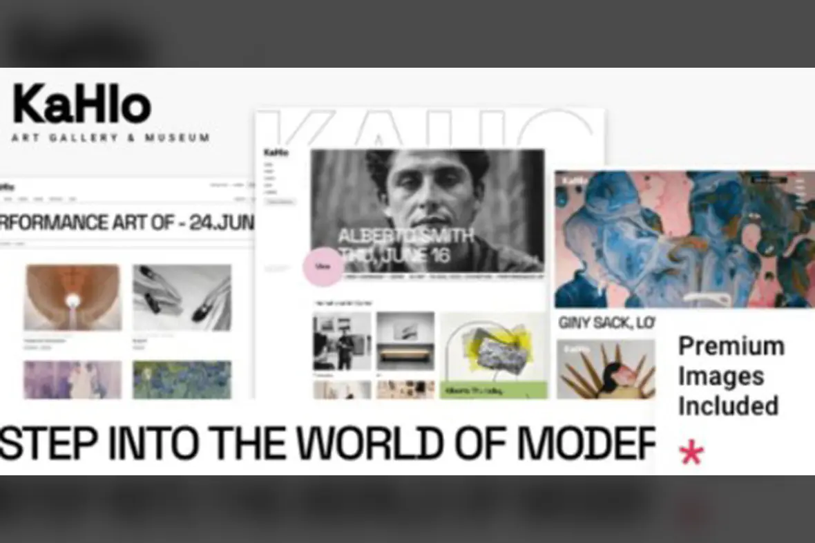 Kahlo – Art Gallery and Museum Theme v1.2