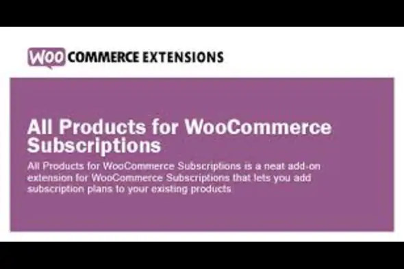 All Products for WooCommerce Subscriptions