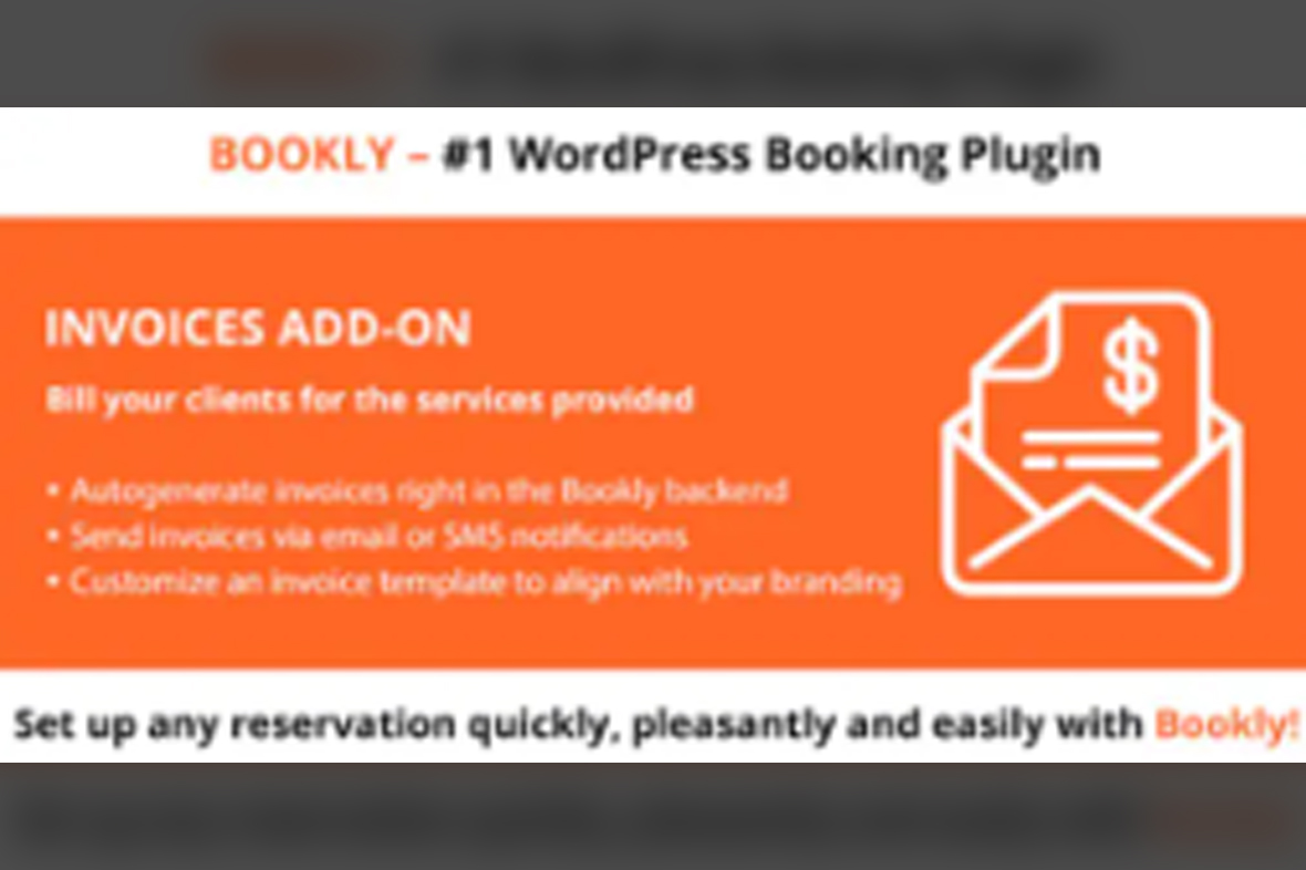 Bookly Invoices Add-on v5.4