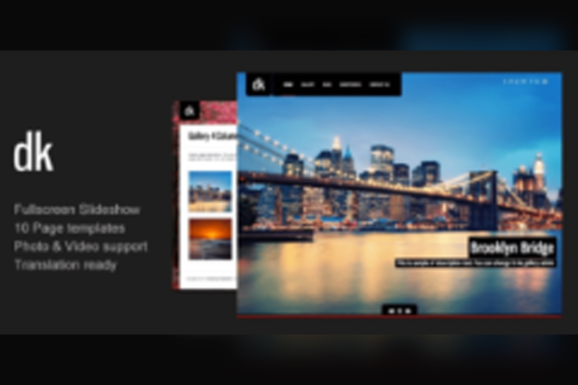 DK Photography WordPress Theme v3.2.1