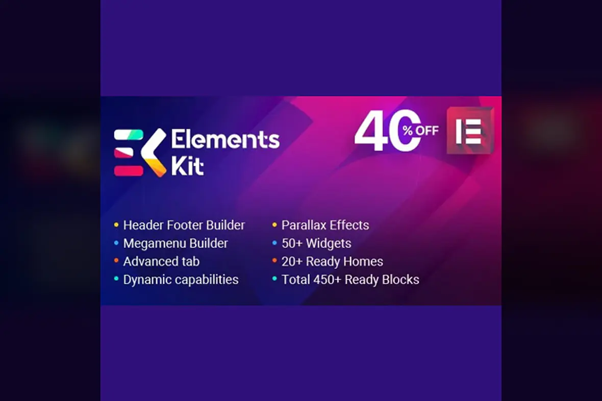 Elements Kit – All In One Addons for Elementor Page Builder v3.8.2