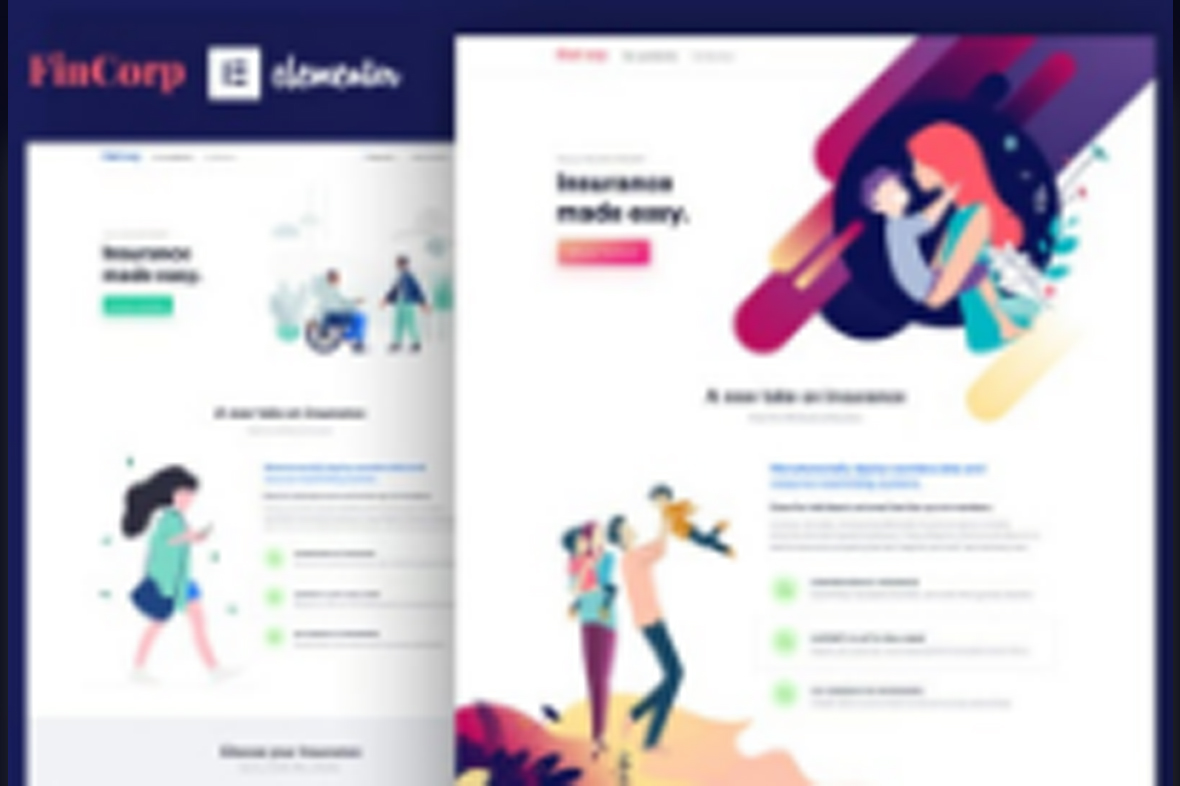 FinCorp – Insurance and Marketing Elementor Template Kit October 8, 2025