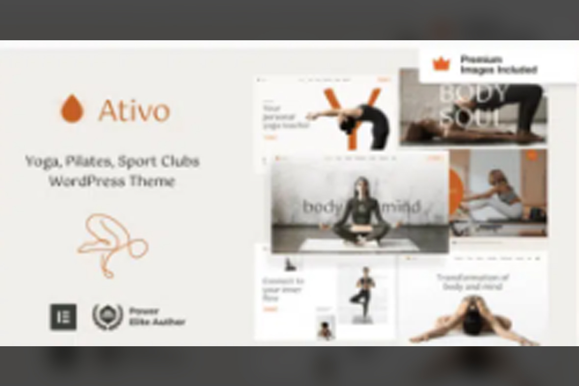 Ativo – Pilates Yoga WordPress Theme v21.0
