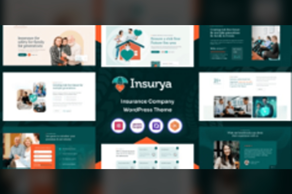 Insurya – Insurance WordPress Theme v1.0.0