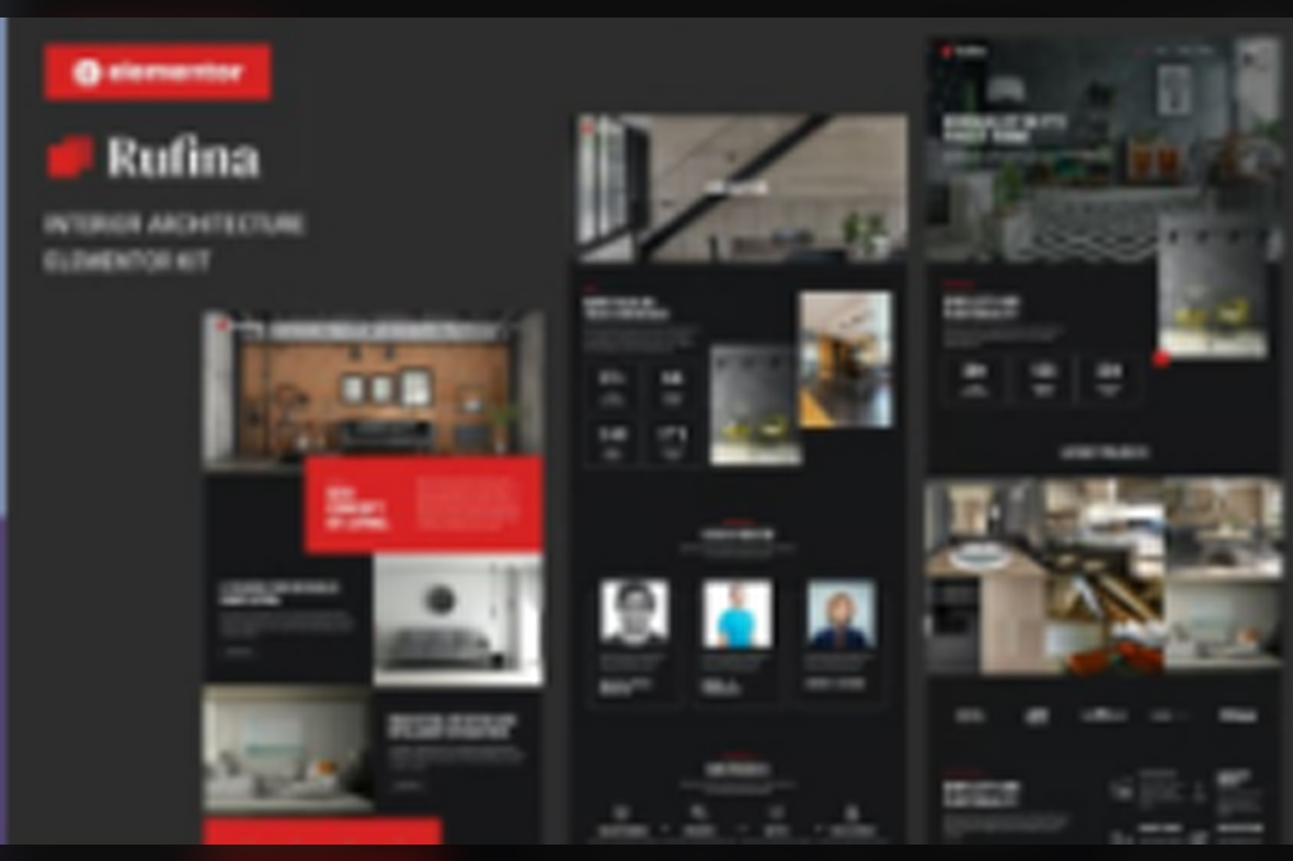 Rufina – Interior Architecture Elementor Template Kit October 31, 2025