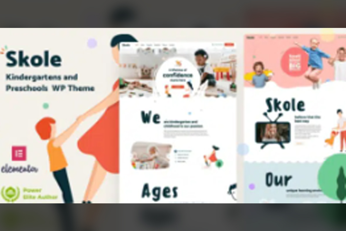 Skole – School Kindergarten WordPress Elementor v27.0