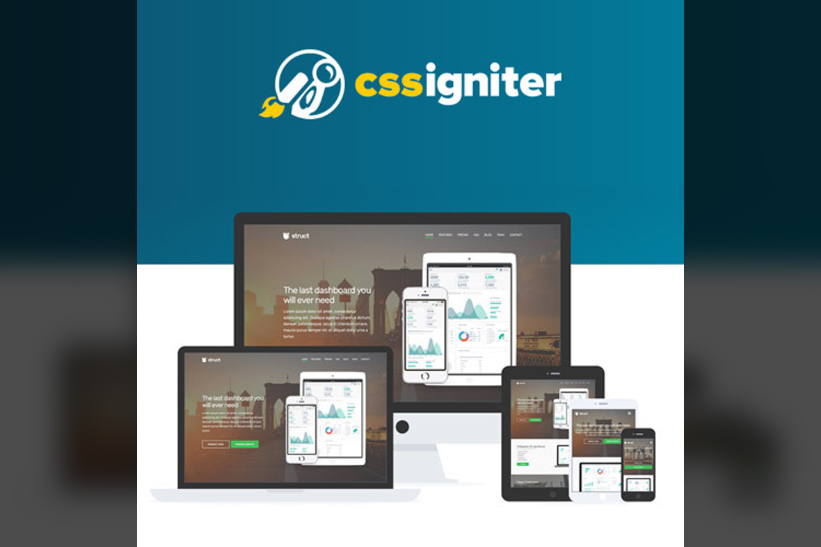CSS Igniter Struct WordPress Theme v1.3.3