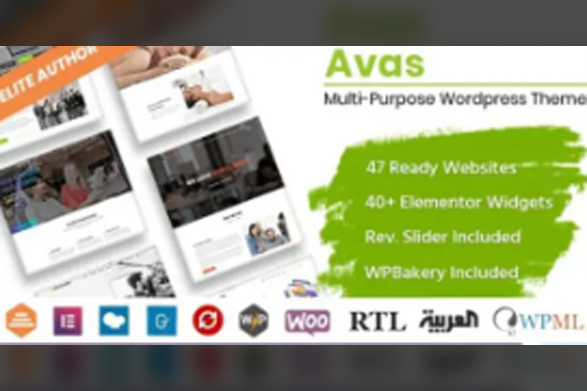 Avas Multi Purpose WordPress Theme v6.8.3