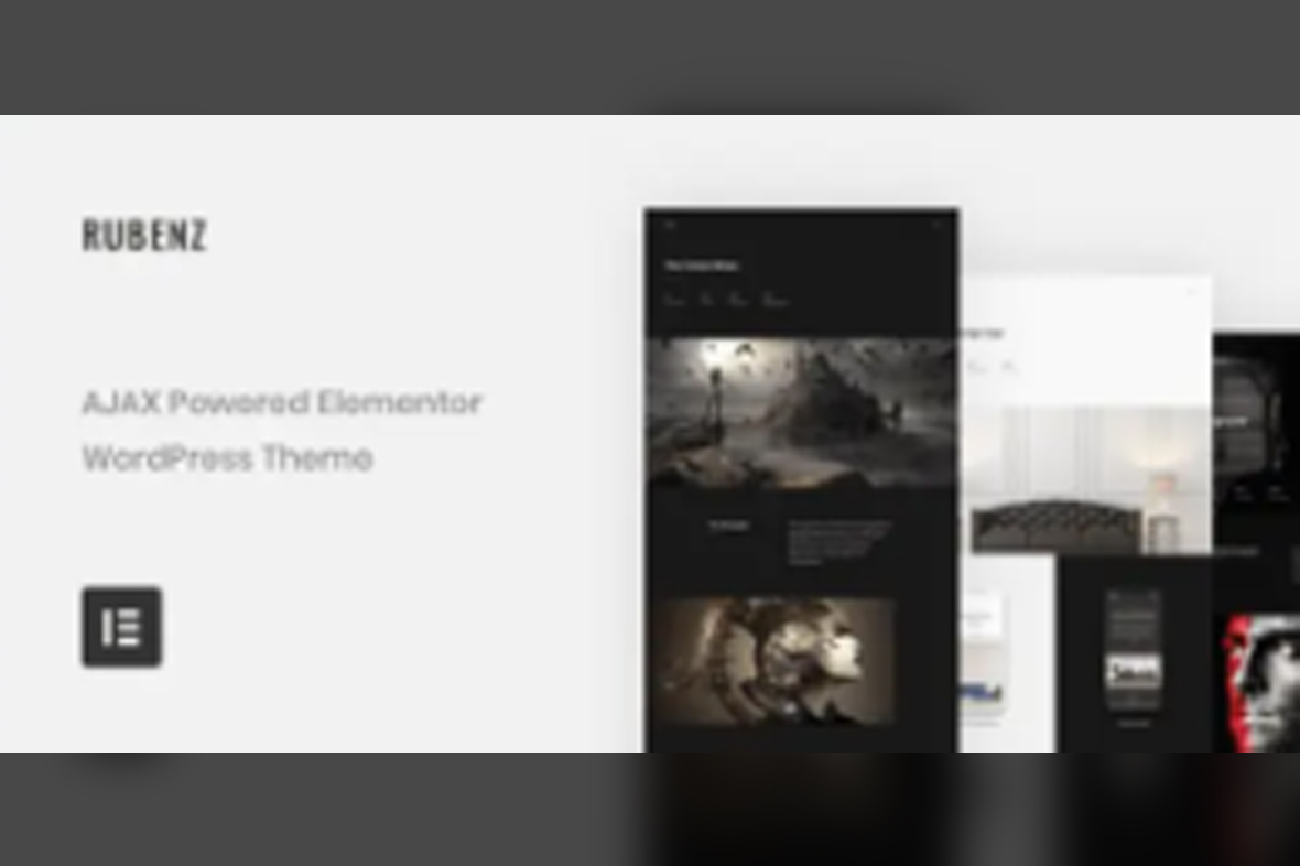 Rubenz Creative Portfolio AJAX Theme v3.3.0