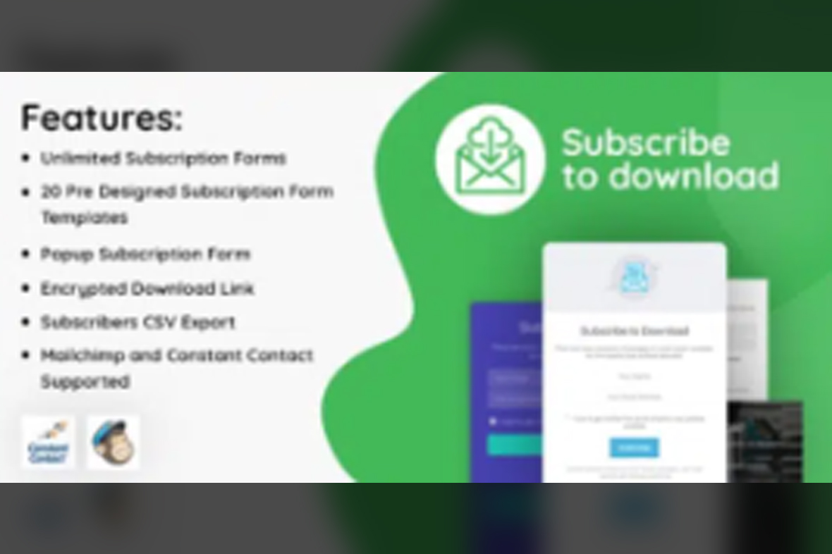 Subscribe to Download – An Advanced Subscription Plugin For WordPress v2.1.0