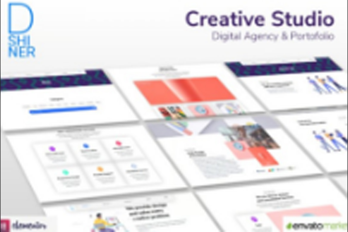 D’Shiner Creative Studio and Digital Agency Elementor Template Kit November 26, 2025