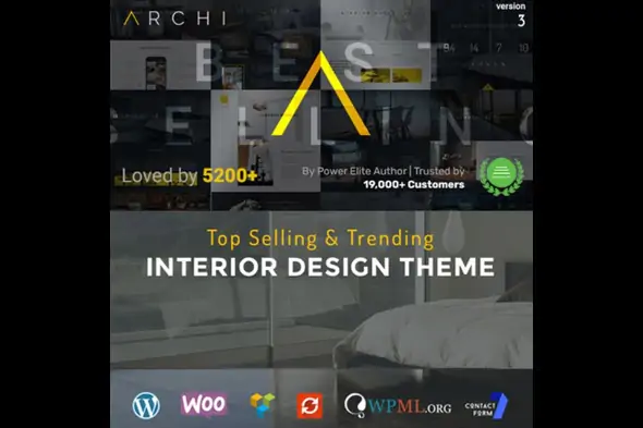 Archi – WordPress theme for interior design