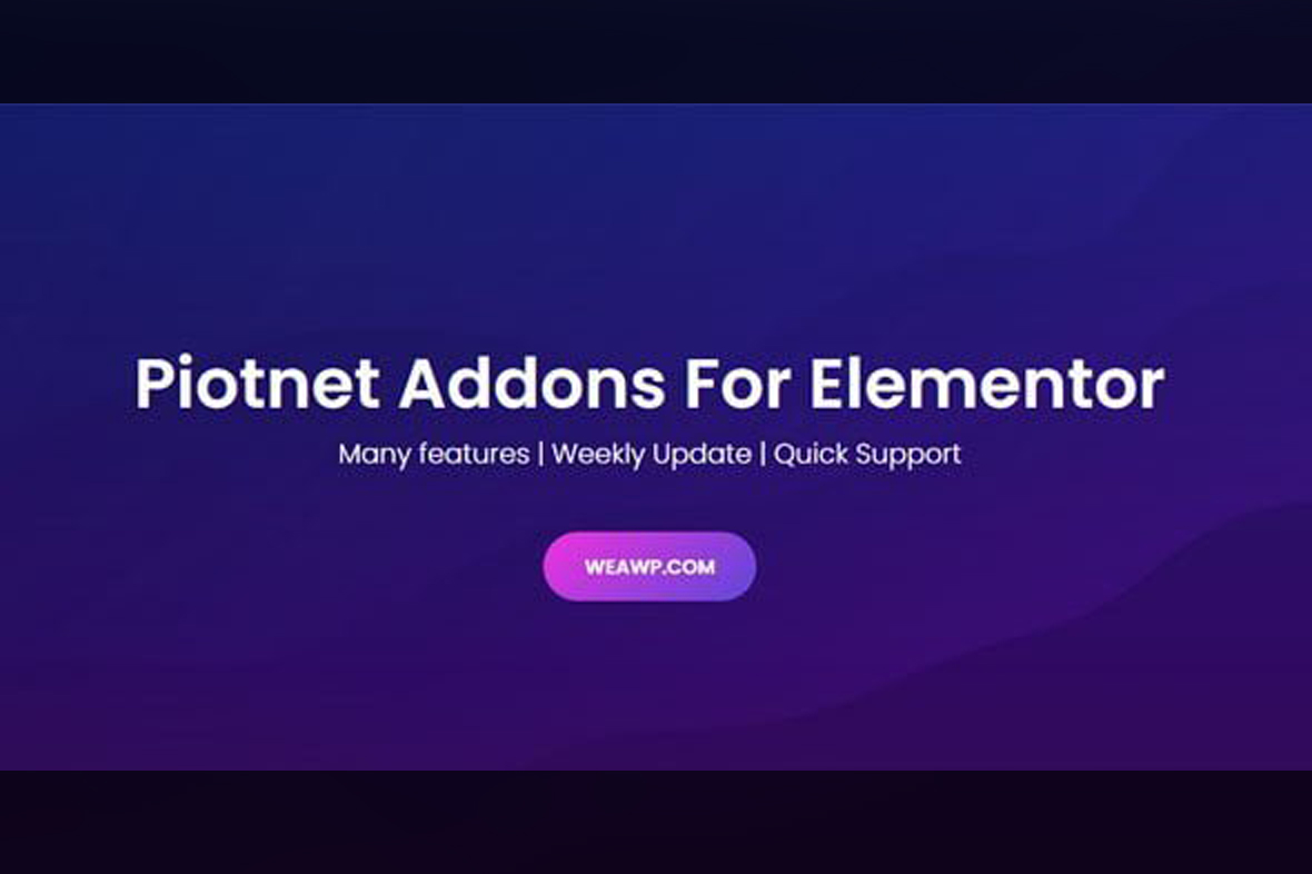 Piotnet Addons For Elementor Pro v7.1.55