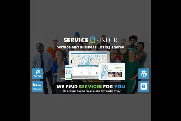 Service Finder – Business Directory & Provider Listing WordPress Theme