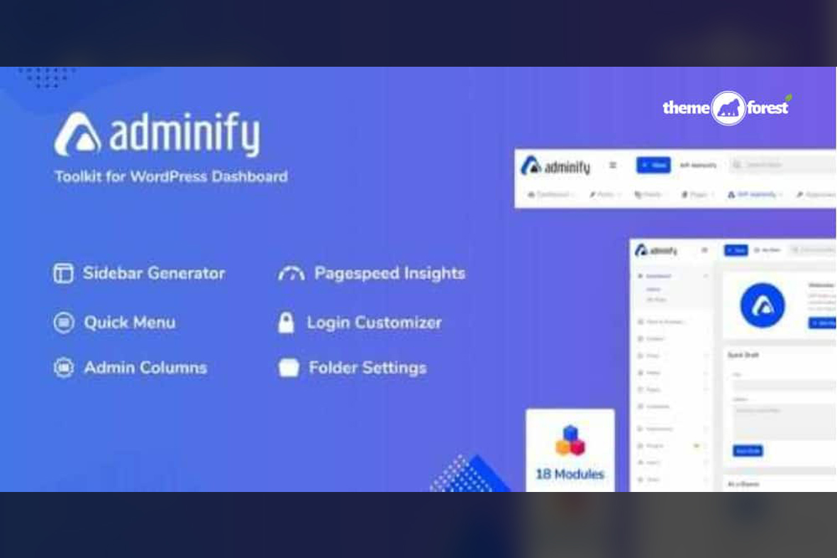 WP Adminify Pro – Toolkit for WordPress Dashboard v4.0.3.5
