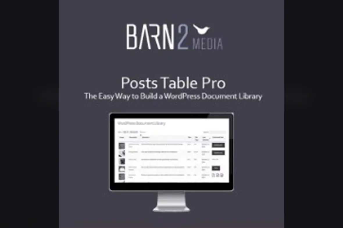 Posts Table Pro v3.3.1