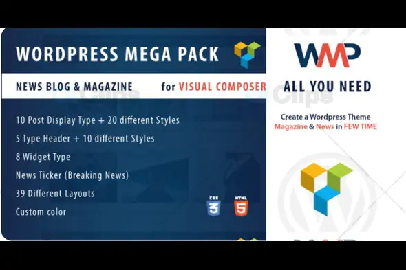 WordPress Mega Pack for Visual Composer