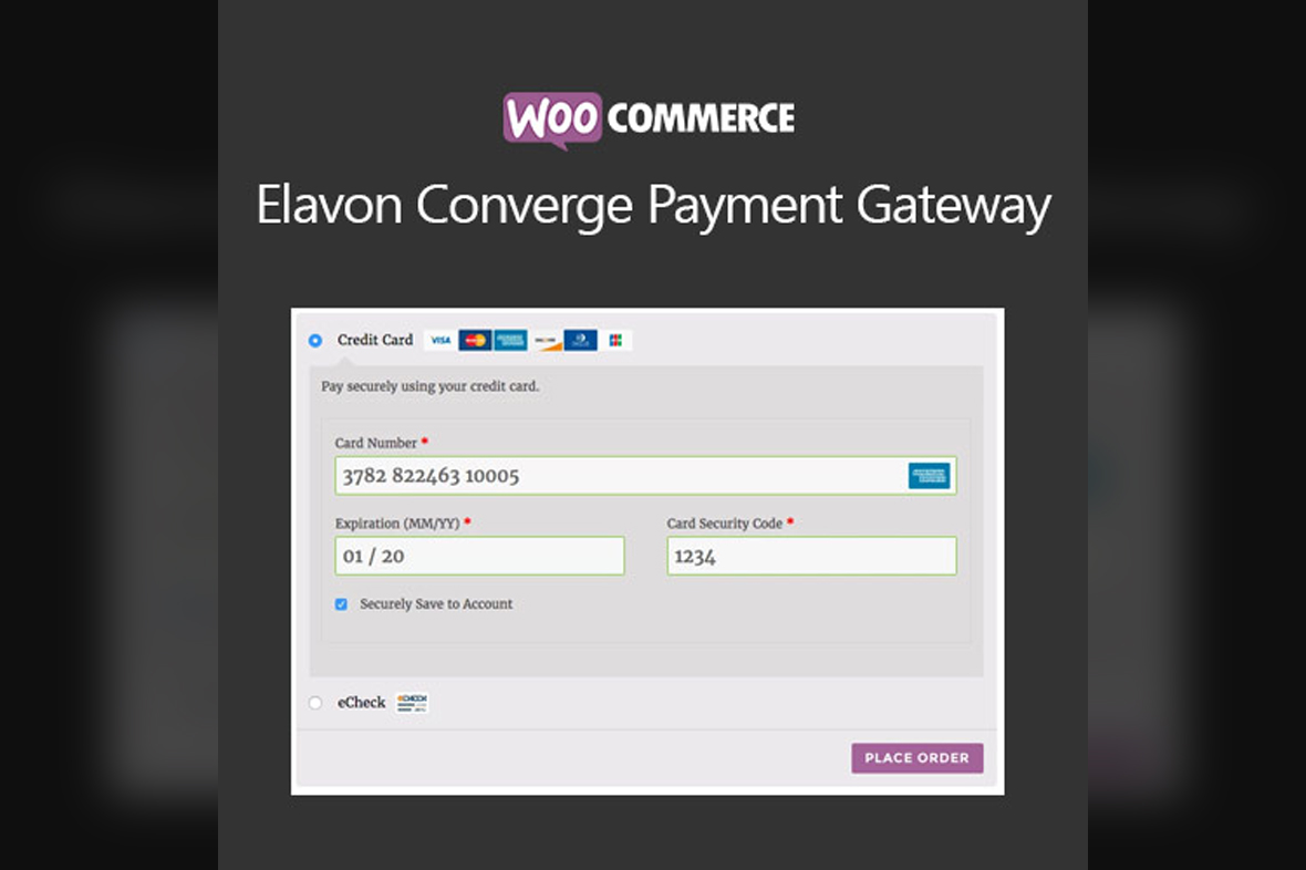 WooCommerce Elavon Converge Payment Gateway v2.14.6