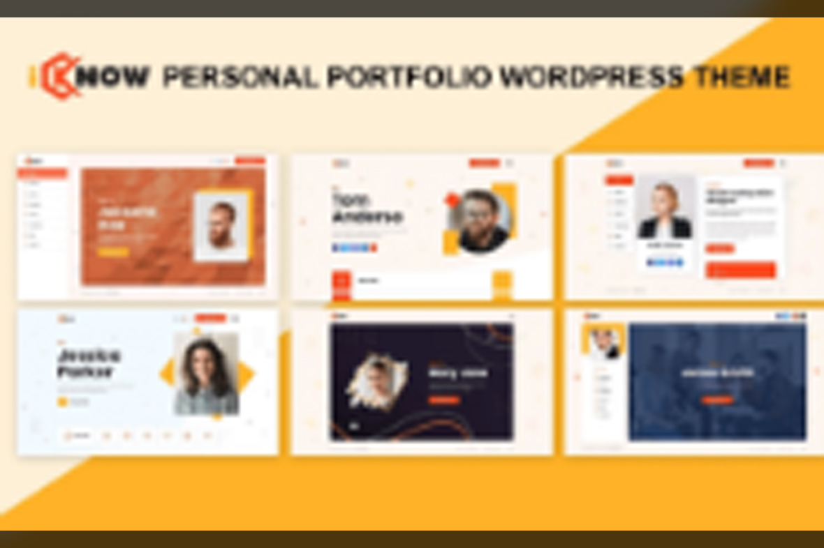 iKnow – Personal Portfolio WordPress Theme v1.0