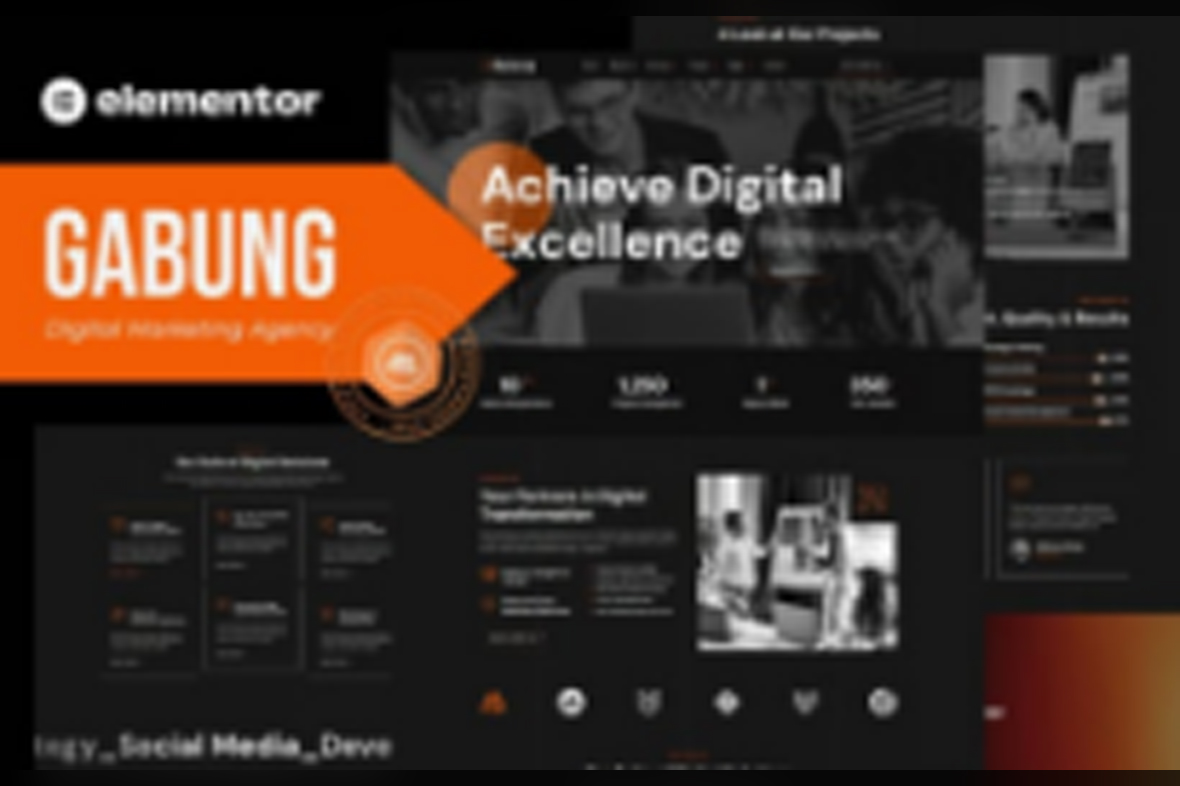 Gabung – Digital Marketing Agency Elementor Template Kit September 10, 2025