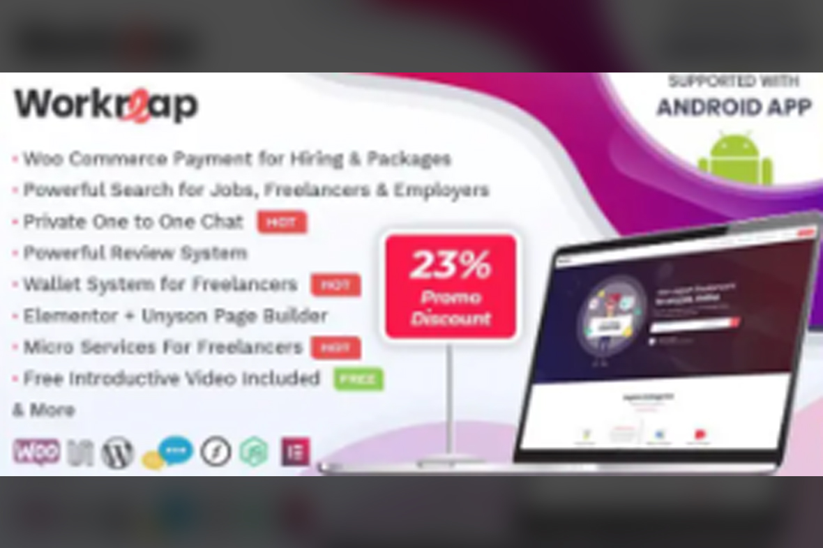 Workreap Freelance Marketplace and Directory Theme v3.3.3