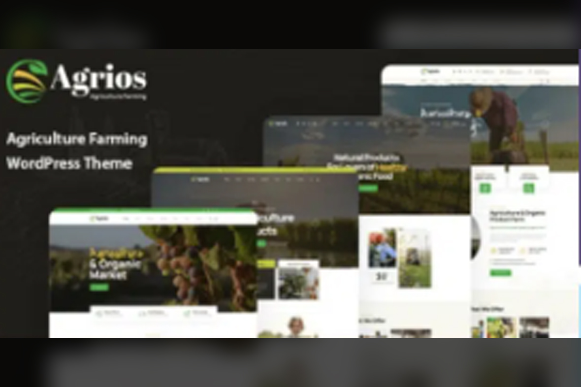 Agrios – Agriculture Farming WordPress Theme v1.2.5