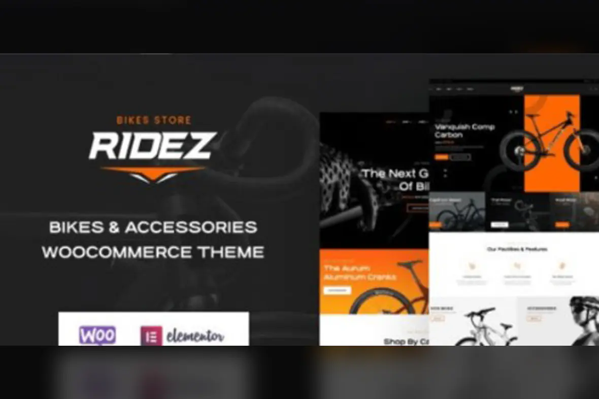 Ridez – Bike Shop Elementor WordPress Theme v1.0.10