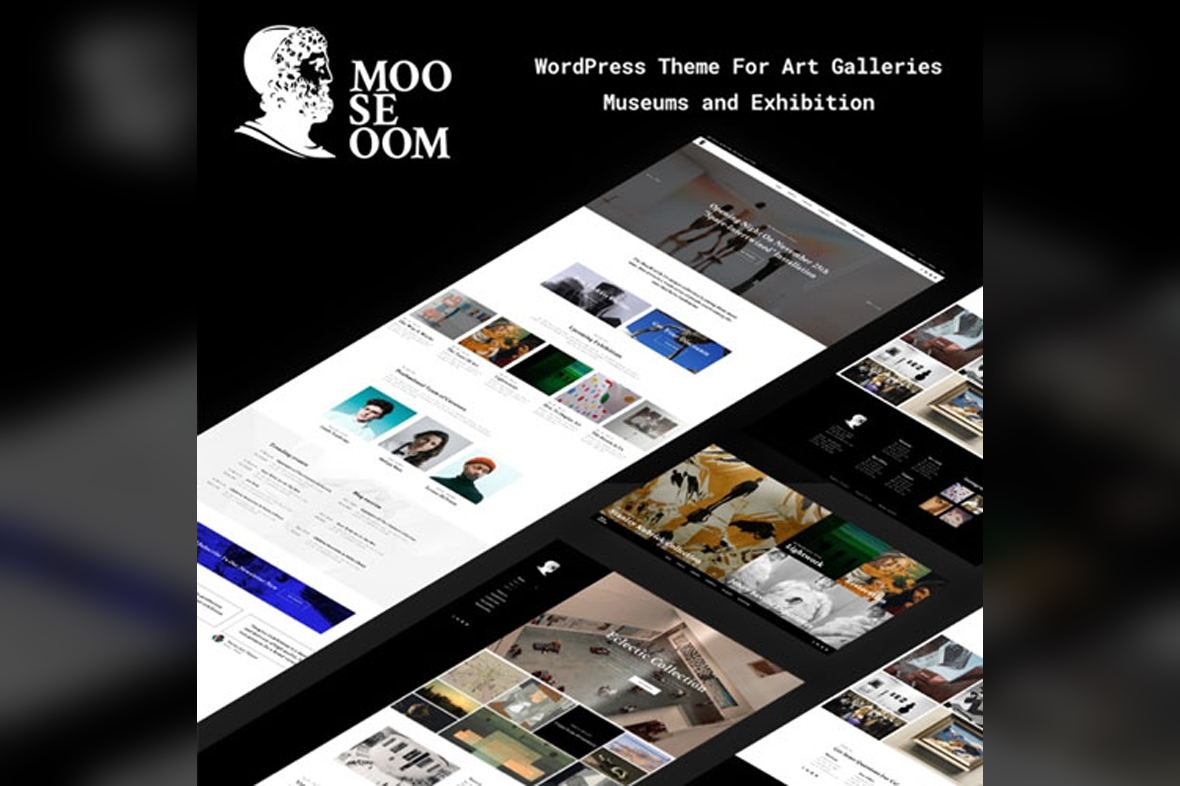 Mooseoom – Art Gallery, Museum & Exhibition WordPress v1.1.6