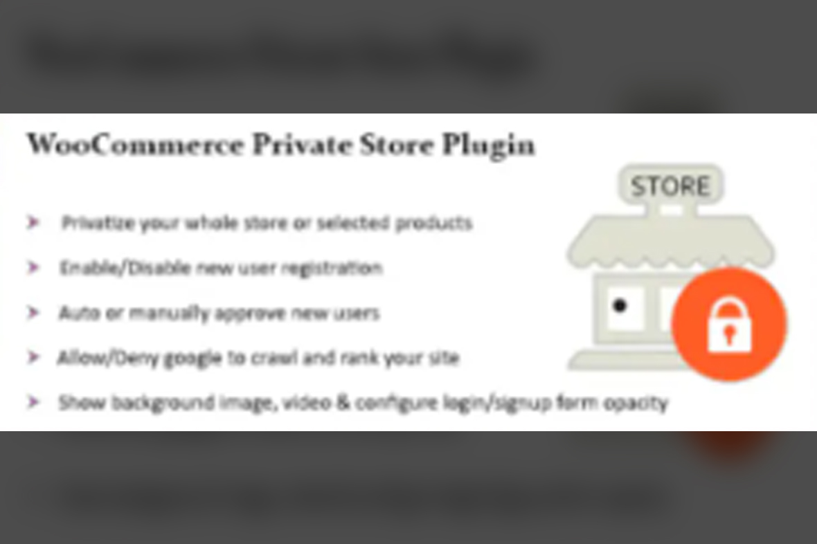 WooCommerce Private Store v1.8.0
