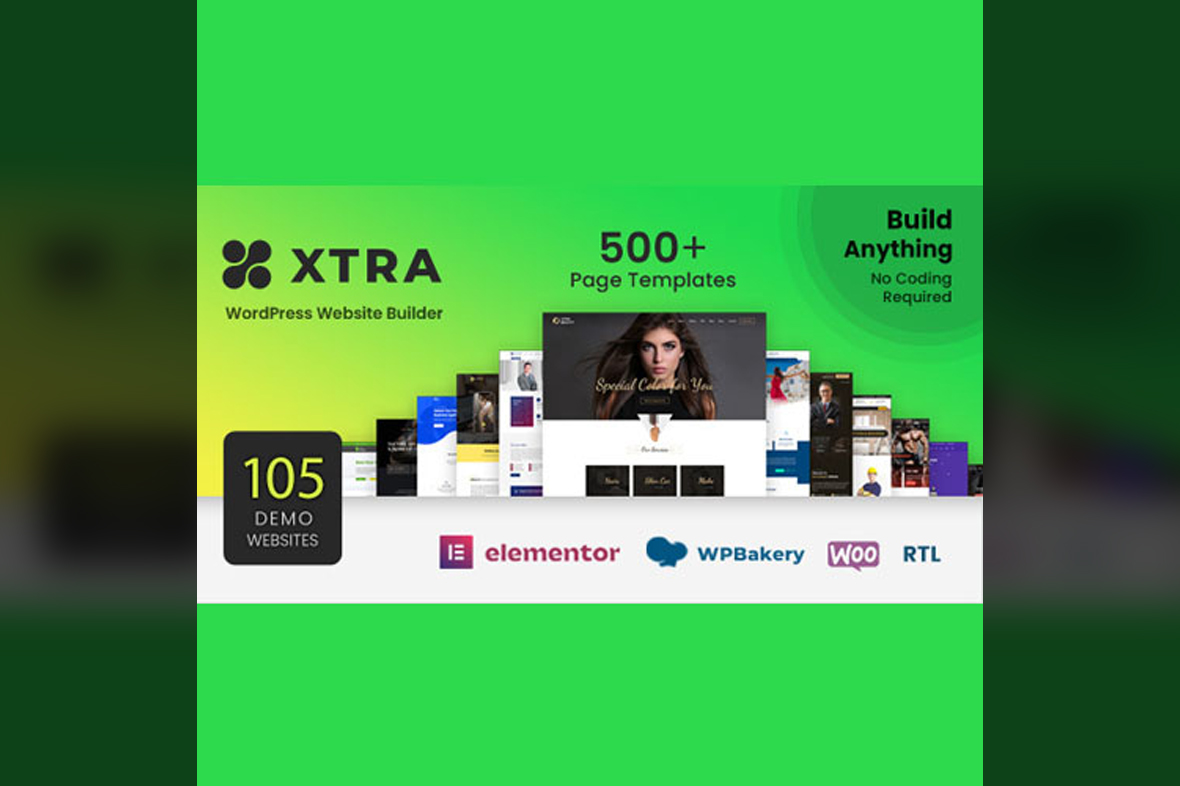Xtra – WordPress Website Builder + RTL v4.9.16
