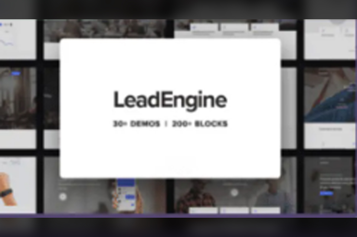 LeadEngine – Multi-Purpose WordPress Theme with Page Builder v5.3