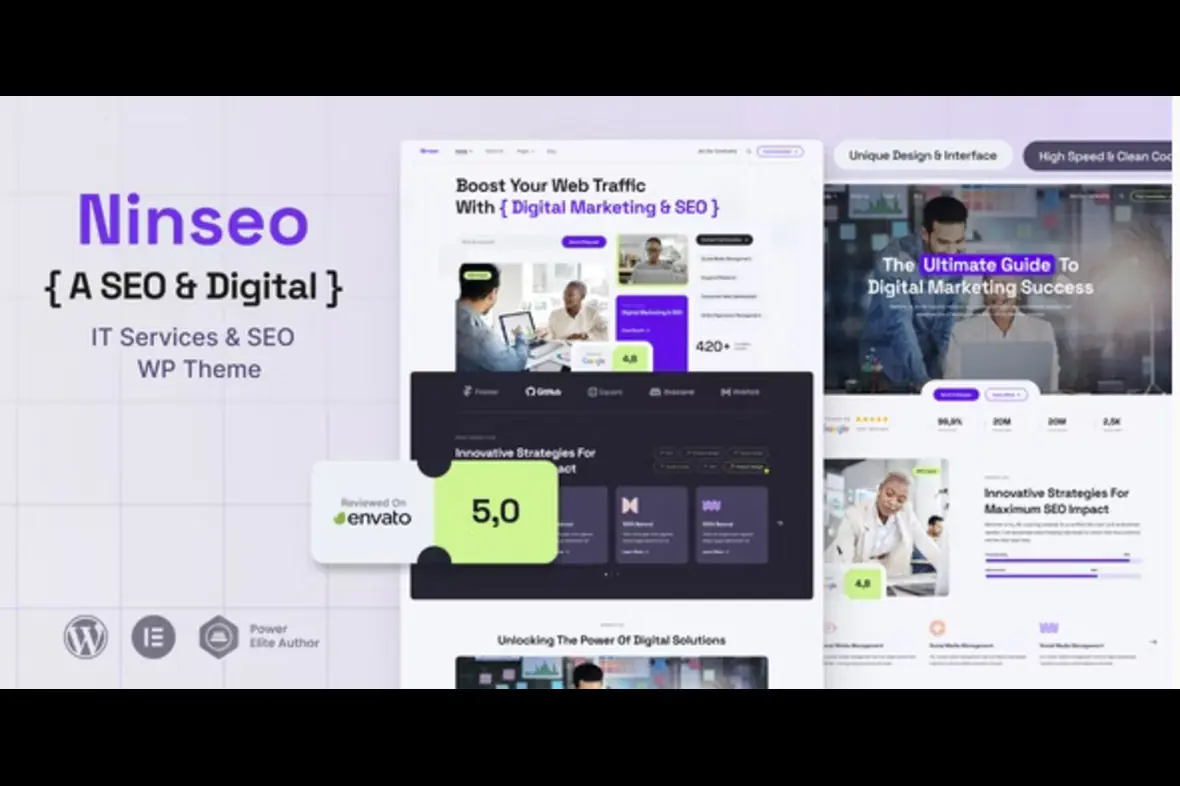Ninseo - IT Services & SEO WordPress Theme v1.0.0