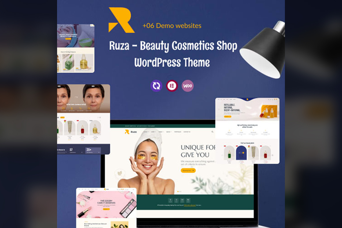 Ruza – Beauty Cosmetics Shop WordPress Theme v1.0.13
