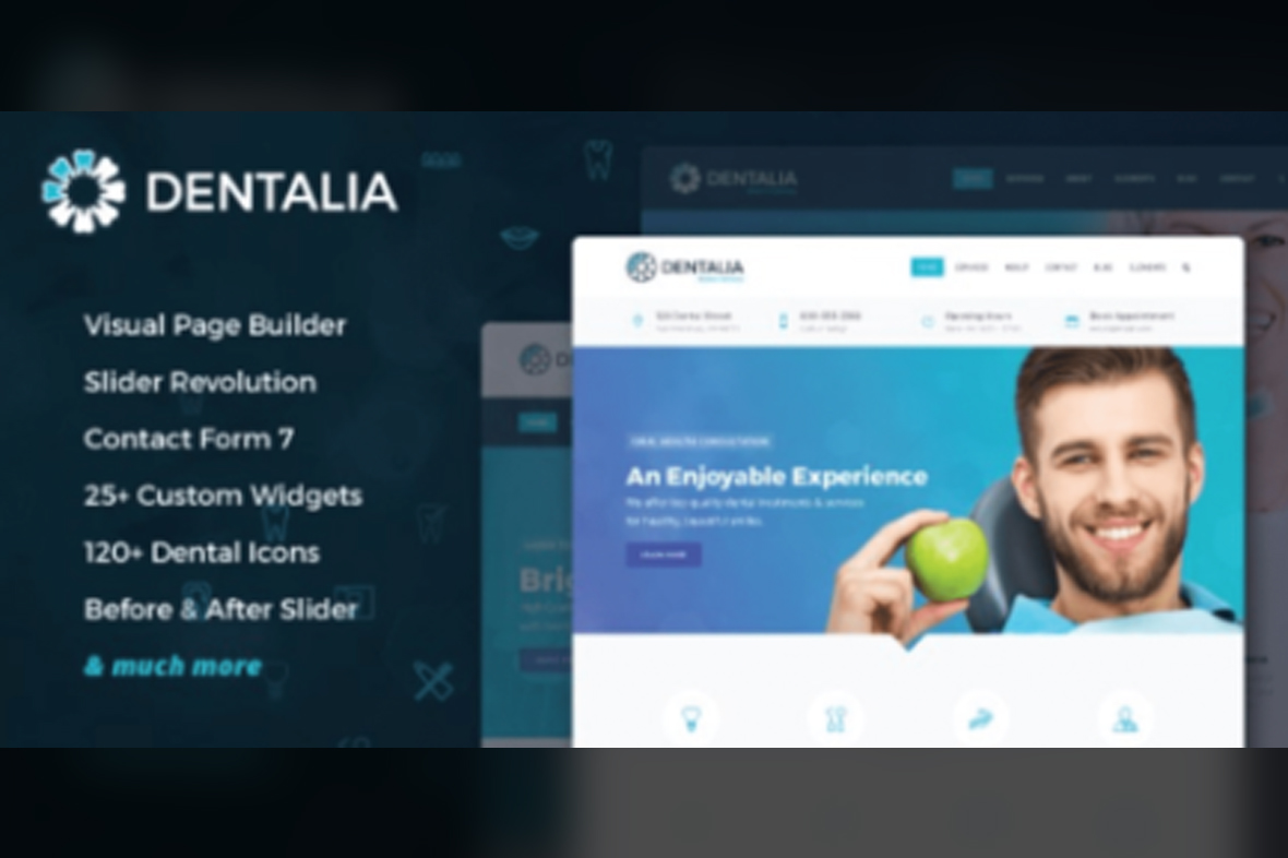 Dentalia – Dentist and Medical WordPress Theme v2.2